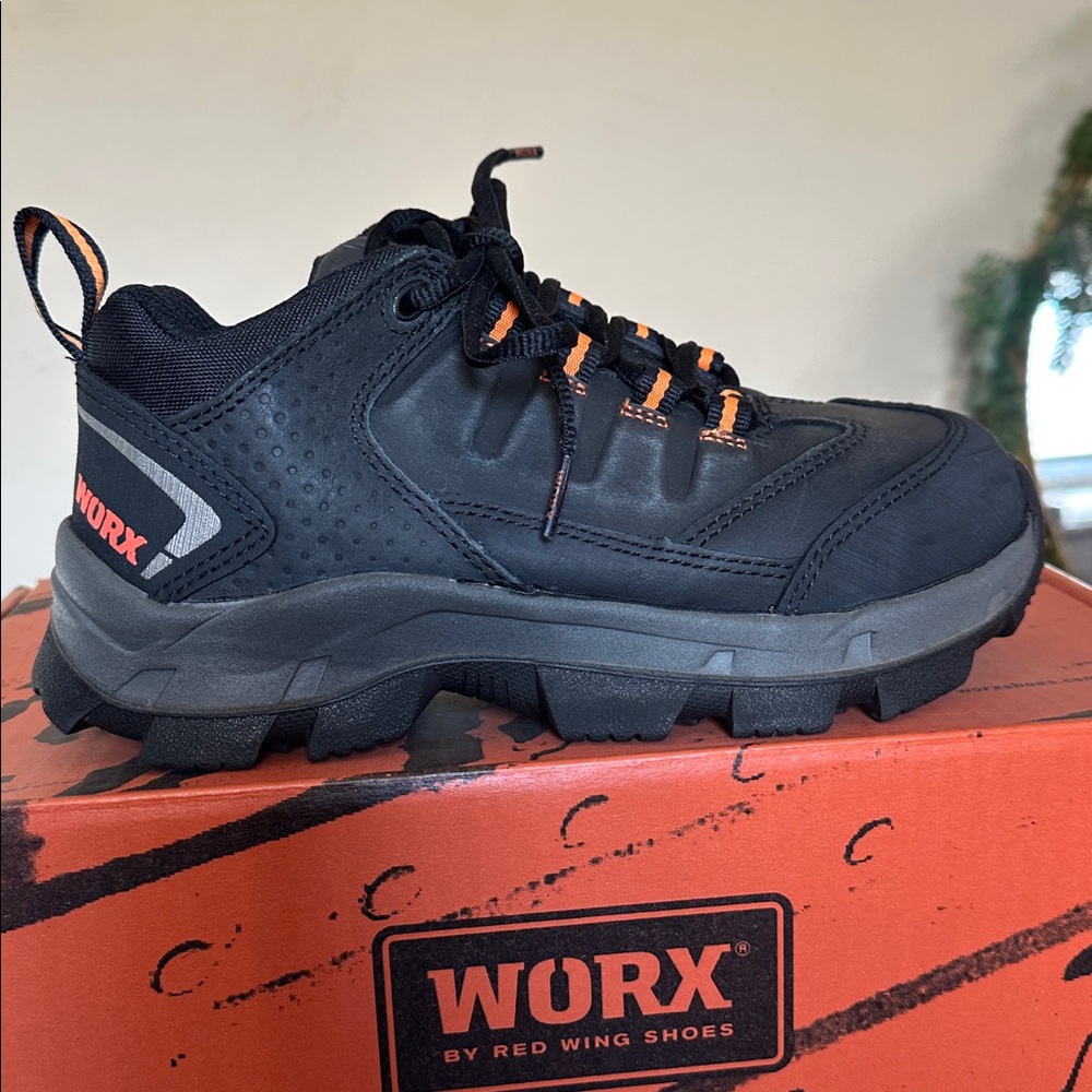 Red Wing‎ Worx 5100 Womens Work Steel Toe Sneaker Size 5 - Picture 3 of 5